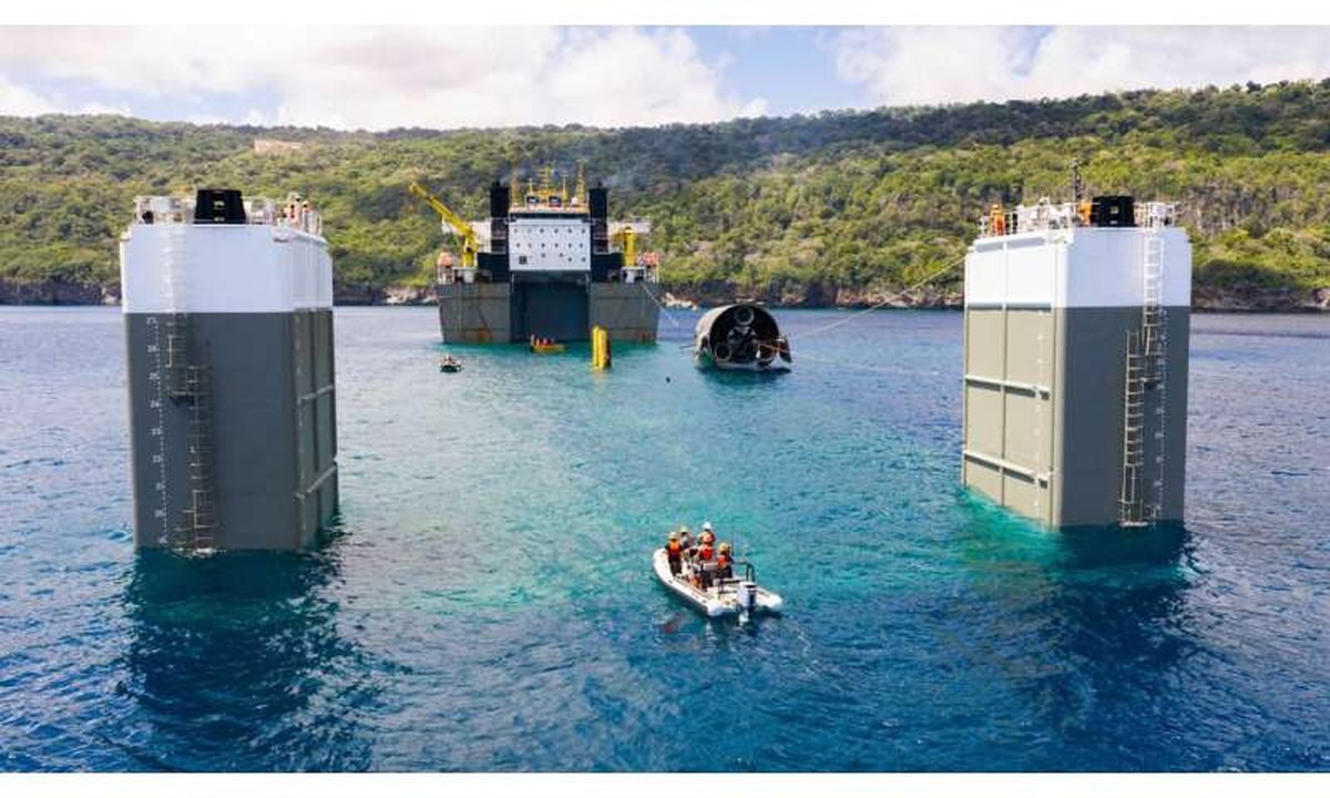 SpaceX recovers Starship from the Indian Ocean a month after launch and is shipping it back to Texas