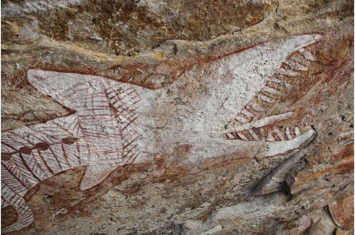 Aboriginal artists painted giant ancestral beings as colonization arrived, study finds