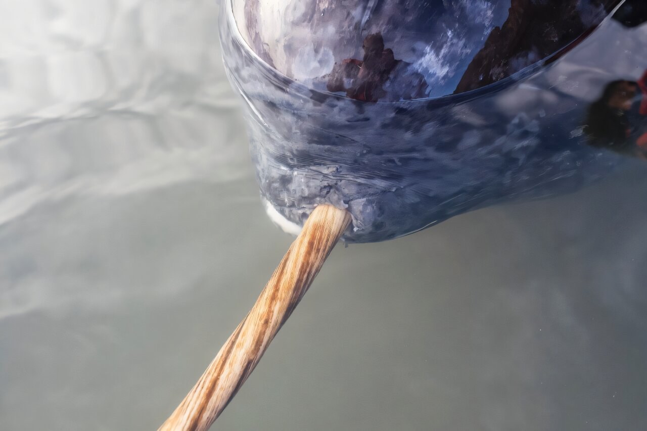 Scientists discover how narwhals grow nature's only straight tusk