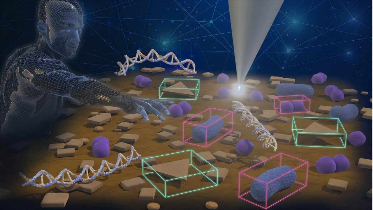 AI helps microscopes find the most informative nanoscale features in a sample